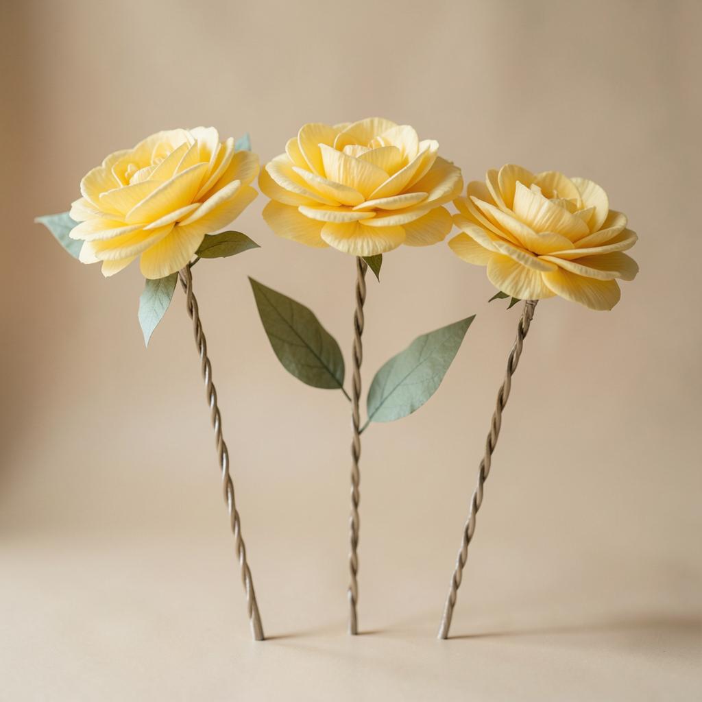Crepe Petal Trio