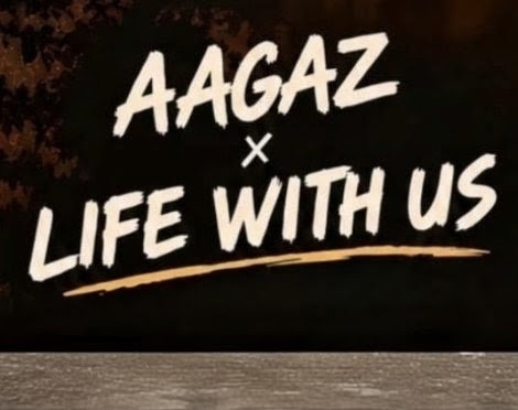 Aagaaz x Life With Us logo